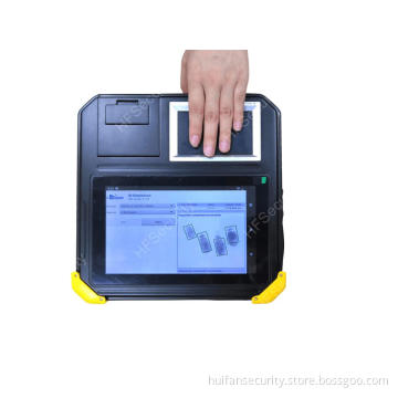FP850P 8 inch Biometric Tablet FAP50 Android Terminal with Thermal Printer